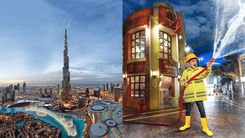 Burj Khalifa Level 124 + KidZania Dubai Experiences