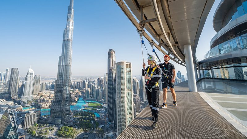 At the Top level 124 + Edge Walk – Burj Khalifa