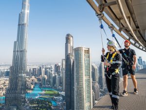 At the Top level 124 + Edge Walk Burj Khalifa