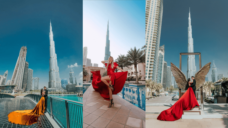 Burj Khalifa Flying Dress Videography Shoot – Recently Added Experiences