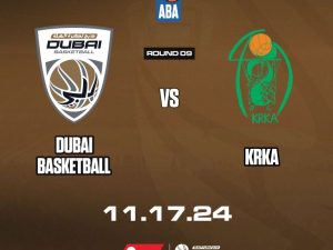 Dubai Basketball vs KRKA Coca-Cola Arena Sports Events