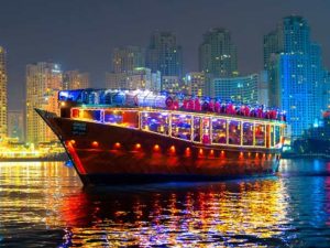 Dubai Marina Luxury Dhow Dinner Cruise Brunches