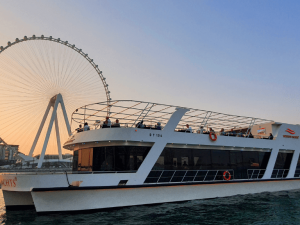 Dubai Marina Sunset Cruise with International Buffet Boat Tours and Cruises