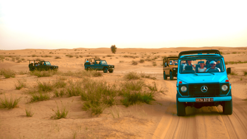 Dubai: Morning Heritage Safari by Vintage G-Class & Al Marmoom Oasis – Desert safaris