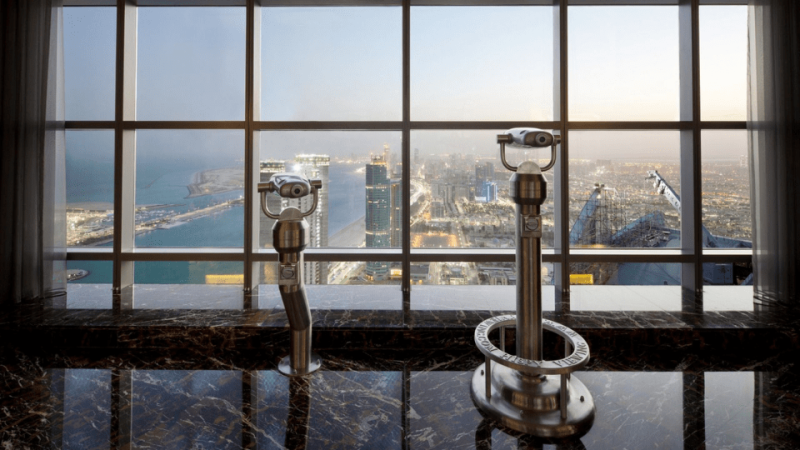 Etihad Tower Observation Deck with Afternoon Tea – Experiences