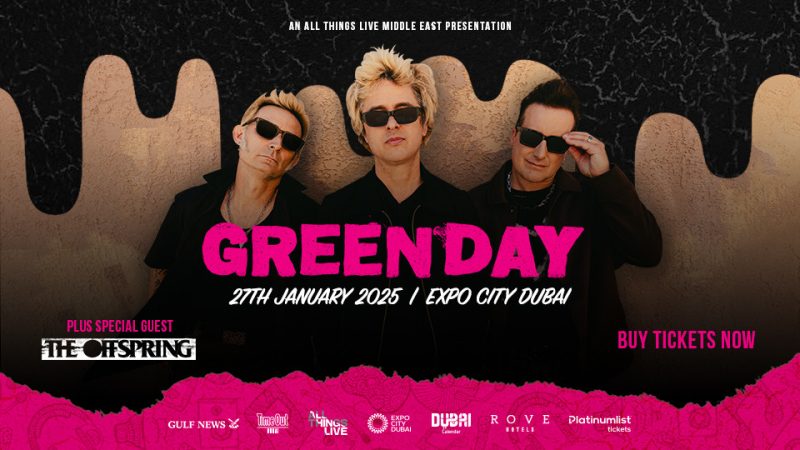 Green Day 2025 Live in Expo City Dubai – Concerts