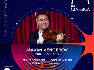 InClassica International Music Festival Presents Maxim Vengerov - Violin Virtuoso at Dubai Opera Classical Events