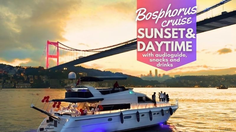 Istanbul: Small-Group Sunset or Day Yacht Cruise with Snacks – Boat Tours and Cruises