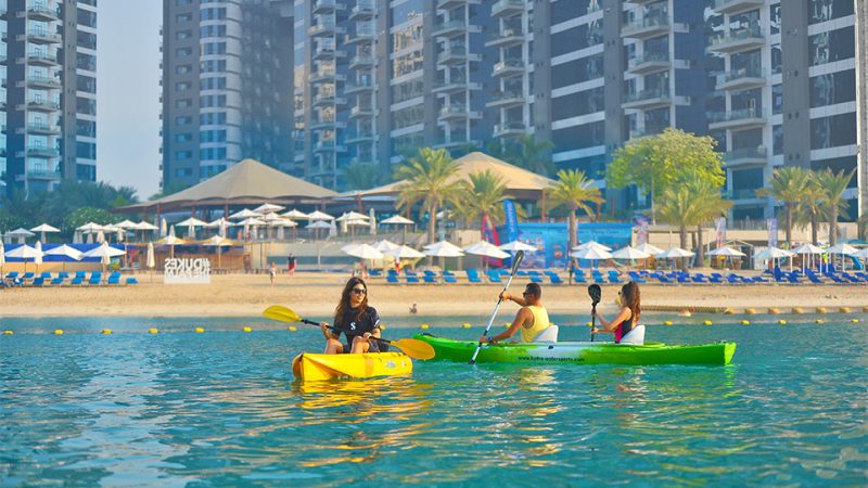 Kayak in Dubai The Palm – Water Sports