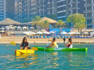 Kayak in Dubai The Palm Water Sports