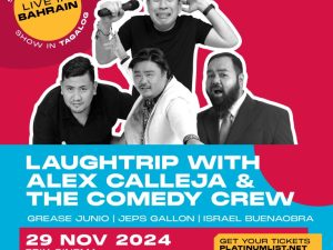 Laughtrip with Alex Calleja and The Comedy Crew in Bahrain Comedy Events