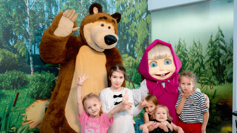 Masha And The Bear Fan Cafe – Dubai Mall – Must-see attractions