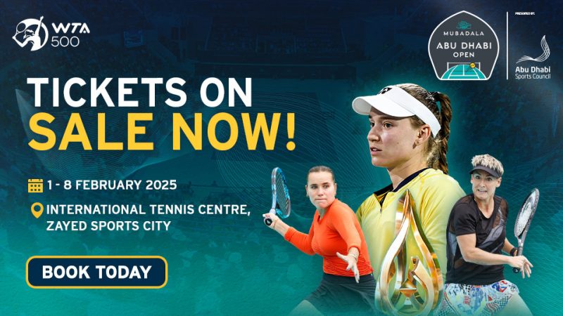 Mubadala Abu Dhabi Open 2025 – Sports Events