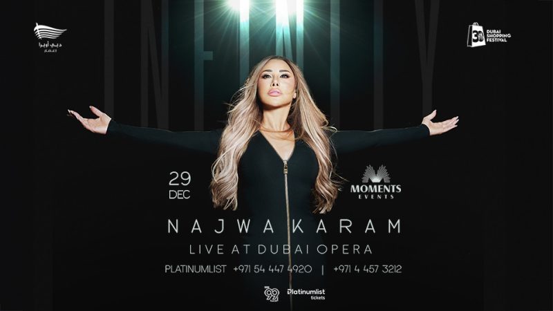 Najwa Karam Concert at Dubaِi Opera – Arabic Events