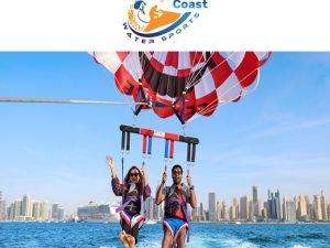 Parasailing - Daymaniyat coast water sports Sightseeing and Tours