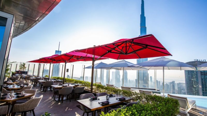 Set Menu Lunch at CÉ LA VI with Selected Beverages and Burj Khalifa Views – Brunches