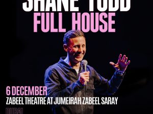 Shane Todd at Zabeel Theatre in Dubai Classical Events