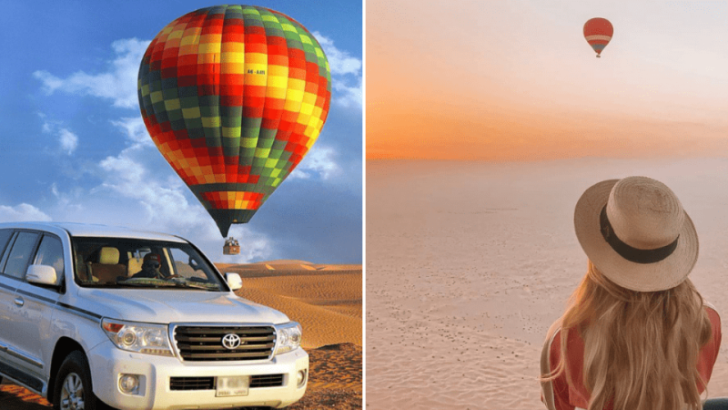 Sunrise Hot Air Balloon Experience with Free Transfers – Air Adventures