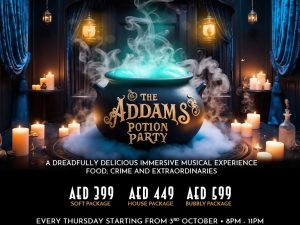 The Addams Potion Party at Flashback Speakeasy Bar