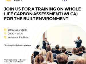 Whole life Cycle Carbon Assessment Training Workshops