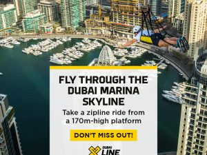 XLine Dubai Marina - The Longest Urban Zipline in The World XDubai Attractions