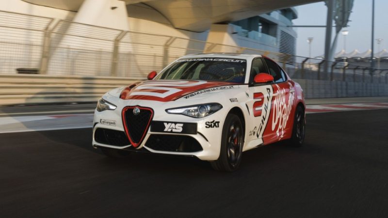 Yas Marina Circuit Passenger Ride – Alfa Romeo Guilia Quadrifoglio – Experiences