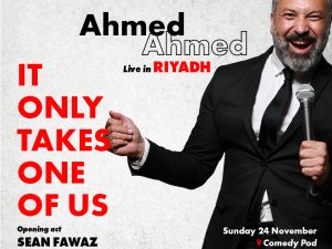 Ahmed Ahmed Live - Stand up Comedy Show Comedy Events