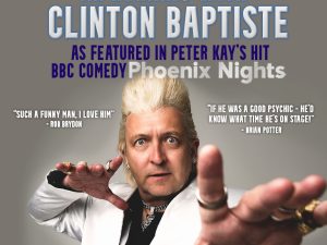 An Evening With Clinton Baptiste at Theatre by QE2 Shows and Theatrical Plays