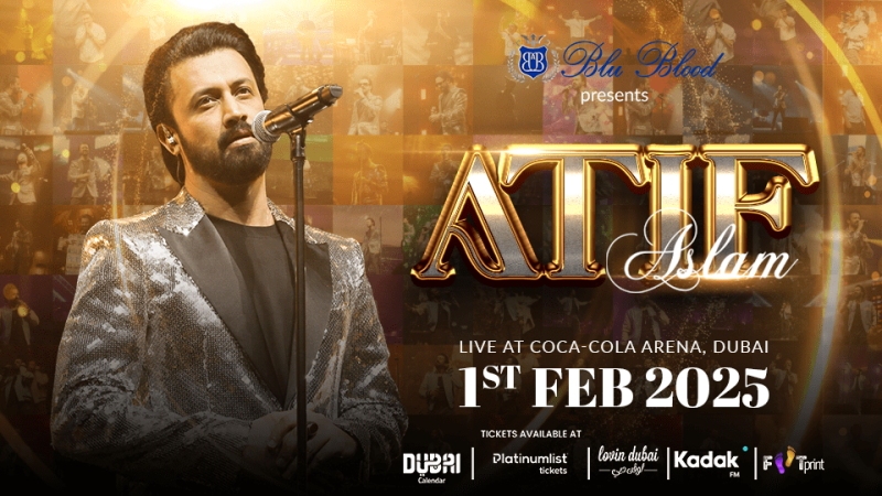 Atif Aslam Live in Coca-Cola Arena in Dubai – Desi Events