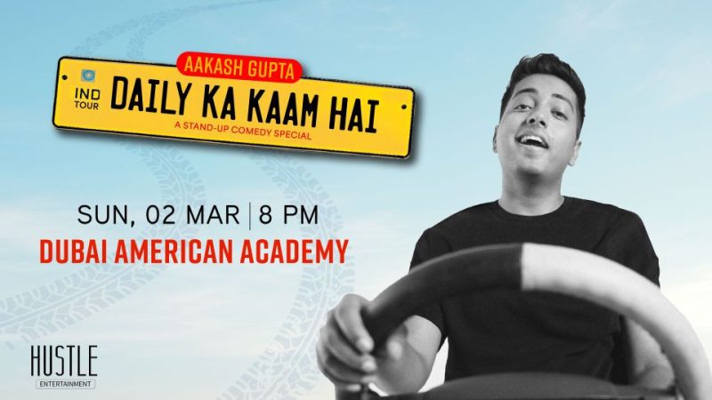 Daily Ka Kaam Hai – A Stand Up Comedy Show by Aakash Gupta – Desi Events