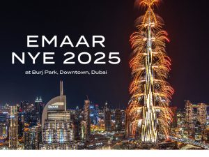 EMAAR New Year's Eve 2025 at Burj Park