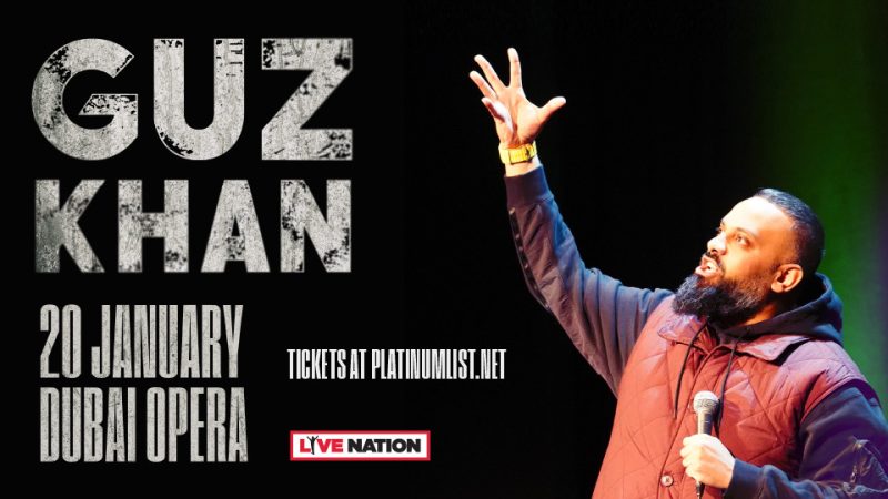 Guz Khan Live at Dubai Opera – Comedy Events