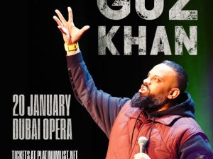 Guz Khan Live at Dubai Opera Comedy Events