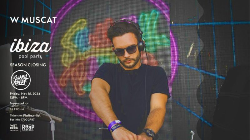 Ibiza Pool Party Presents Sammy Porter in Muscat – Nightlife