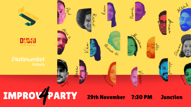 Improv Party 4 at The Junction in Dubai – Shows and Theatrical Plays