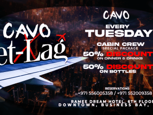 Jet-Lag at Cavo in Dubai – Nightlife