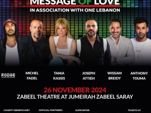 Message of Love at Zabeel Theatre in Dubai Concerts