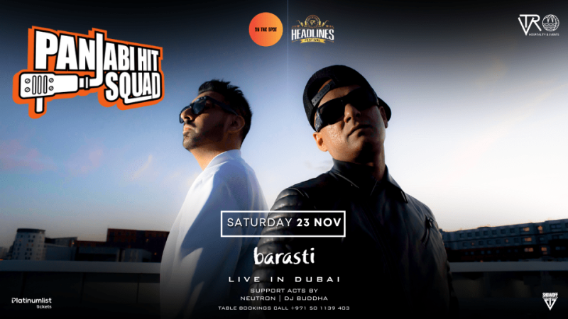 PANJABI HIT SQUAD at Barasti Beach in Dubai – Festival