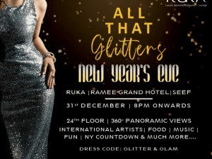 Ruka's All That Glitters - New Year Party at Ramee Grand Hotel New Years Eve Events