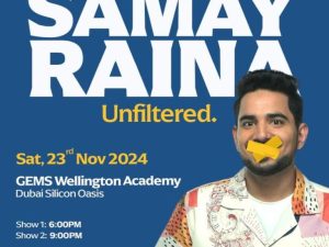 Samay Raina Unfiltered Desi Events