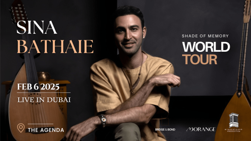 Sina Bathaie Live in Dubai – Concerts