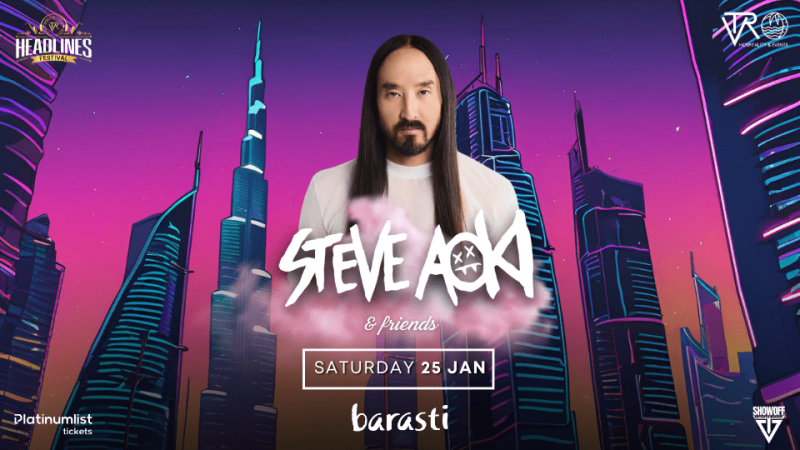 Steve Aoki at Barasti Beach in Dubai – Arabic Events