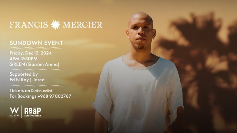 Sundown Event Featuring Francis Mercier in Muscat – Nightlife