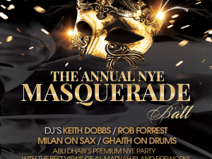 The Annual NYE Masquerade Ball at Rosewood Abu Dhabi New Years Eve Events