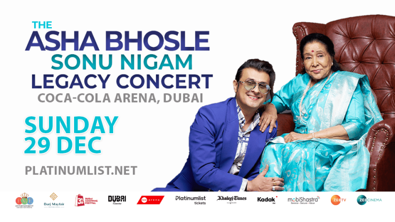 The Asha Bhosle And Sonu Nigam Legacy Concert in Dubai – Desi Events