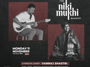 The Fridge Presents Niki Mukhi featuring Vanraj Shastri Live in Dubai Concerts