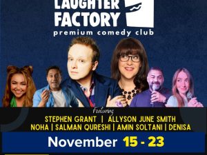 The Laughter Factory Premium Comedy Club in Dubai Comedy Events