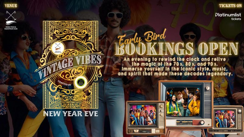 Vintage Vibes – New Year 2025 Extravaganza – New Years Eve Events