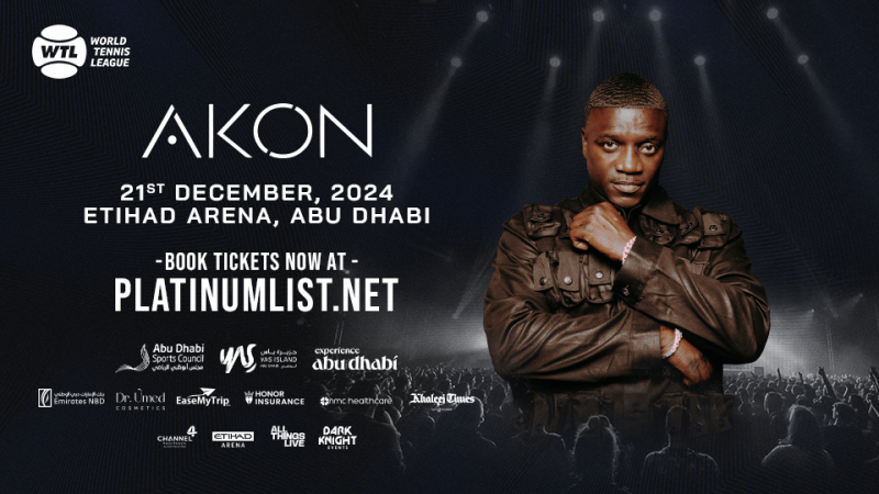 Akon Live at the World Tennis League! – Concerts