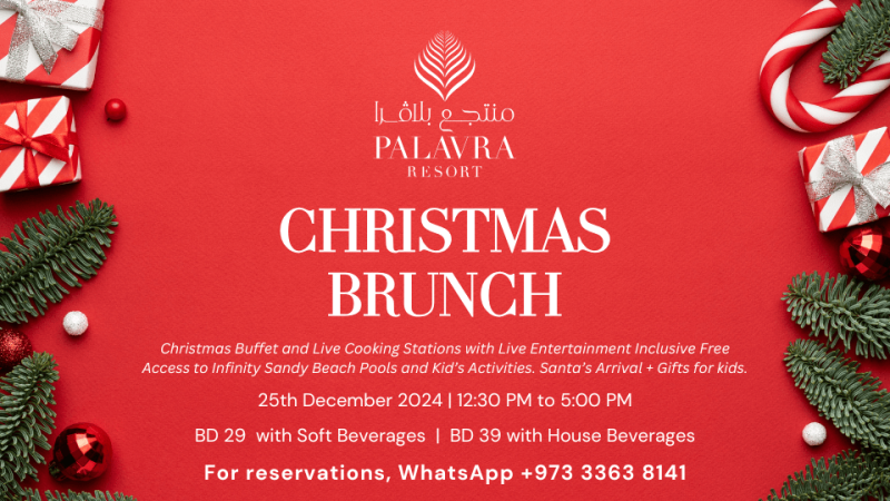 Christmas Day Brunch at Palavra Resort – Brunches